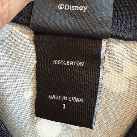 Torrid Disney Black White Mickey Mouse Zip-Up Bomber Jacket Size 1X Relaxed Fit - Picture 9 of 12